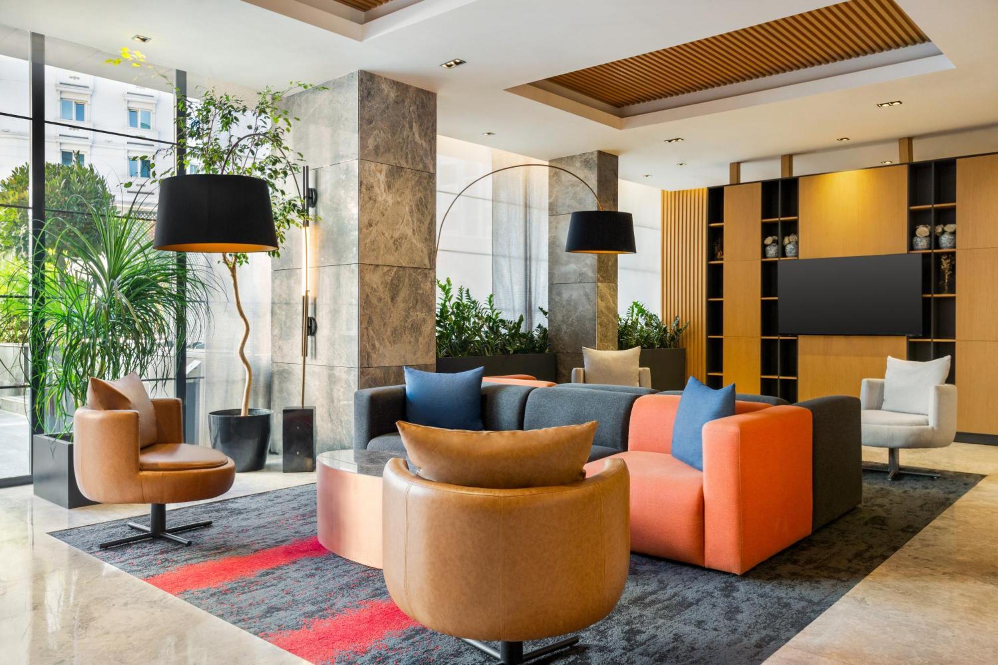 Отель Ramada Plaza Sultanahmet Стамбул Экстерьер фото Lobby